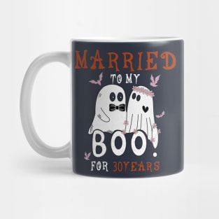 Funny 30th Wedding Anniversary October 30th Anniversary Mug